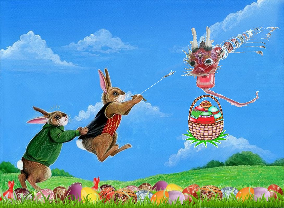 Rabbits Catch Chinakites-Centipede