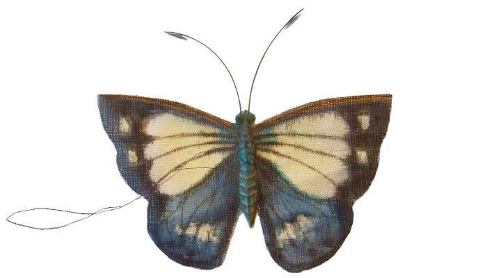 Mikro
          Schmetterlings-Drachen 2/ Micro Butterfly Kite 2