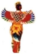 Karybinga (l٤) dance
                  costume (Hagomoro)
