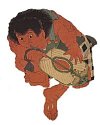 Kintaro
                  (Golden Boy), by Totoya Hokkei