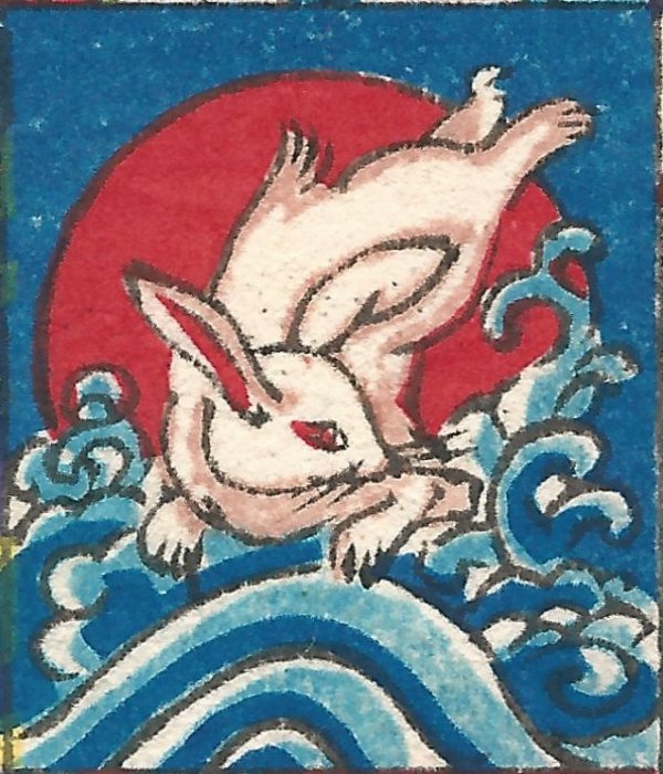 'Rabbit in
                    the Moon', Omocha-e Kite Design