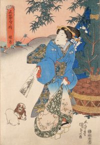 KUNISADA, "Mutsuki"
                            (January)