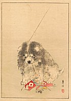 SUZUKI Kason, "Puppy with Yakko
                            Kite"